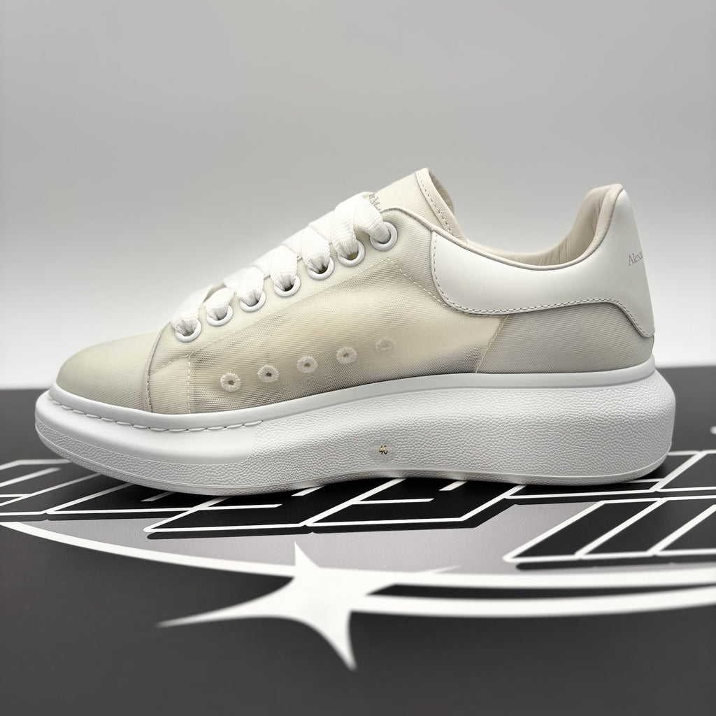 Size 40 (7 US) - Alexander McQueen ‘ White Transparent ‘ | EXCELLENT CONDITION!