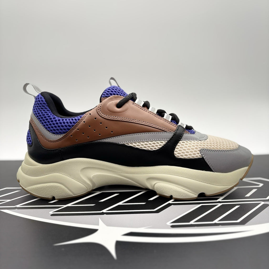 Size 46 (US 13) - Dior B22 Sneaker ' Coffee/Violet ' | SUPER CLEAN!