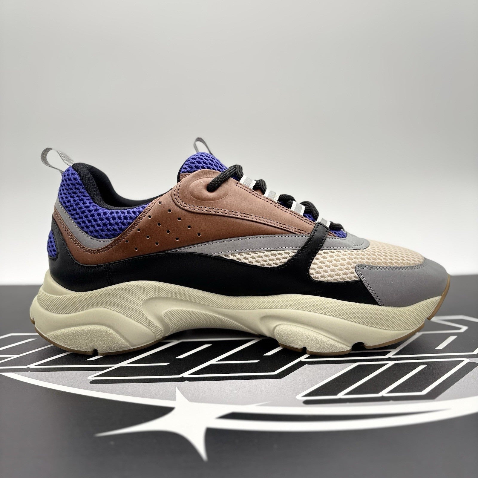 Size 46 (US 13) - Dior B22 Sneaker ' Coffee/Violet ' | SUPER CLEAN!