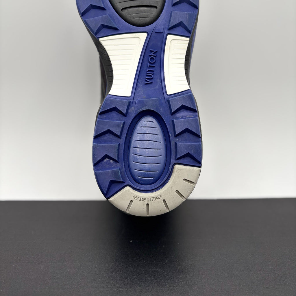 Size 9 LV (10-10.5 US) - Louis Vuitton Trail ' Monogram, Blue ' | SUPER CLEAN!