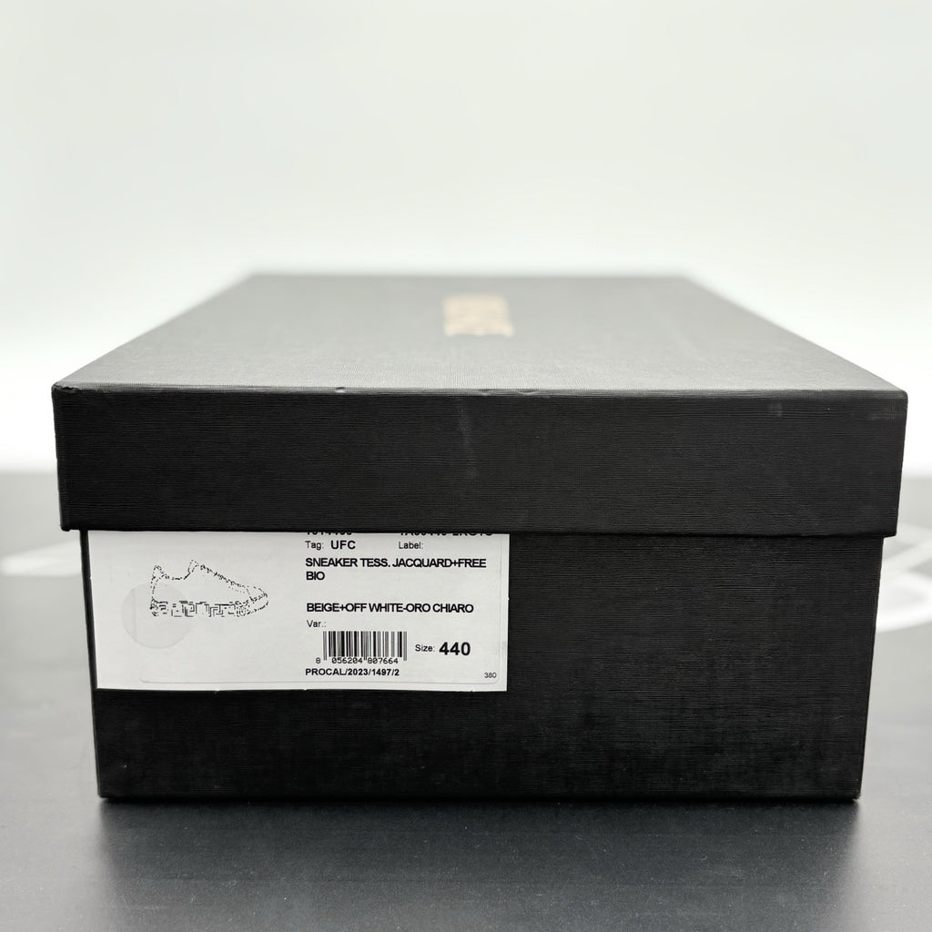 Size 44 (11 US) - Versace Barocco Greca Sneaker ' Beige Print ' | WORN ONCE!