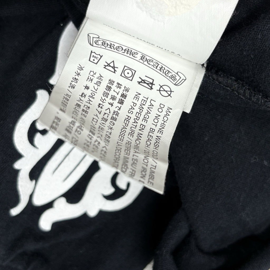 Size S - Chrome Hearts Dagger & Vine Spine Long Sleeve ' Black ' | SUPER CLEAN!