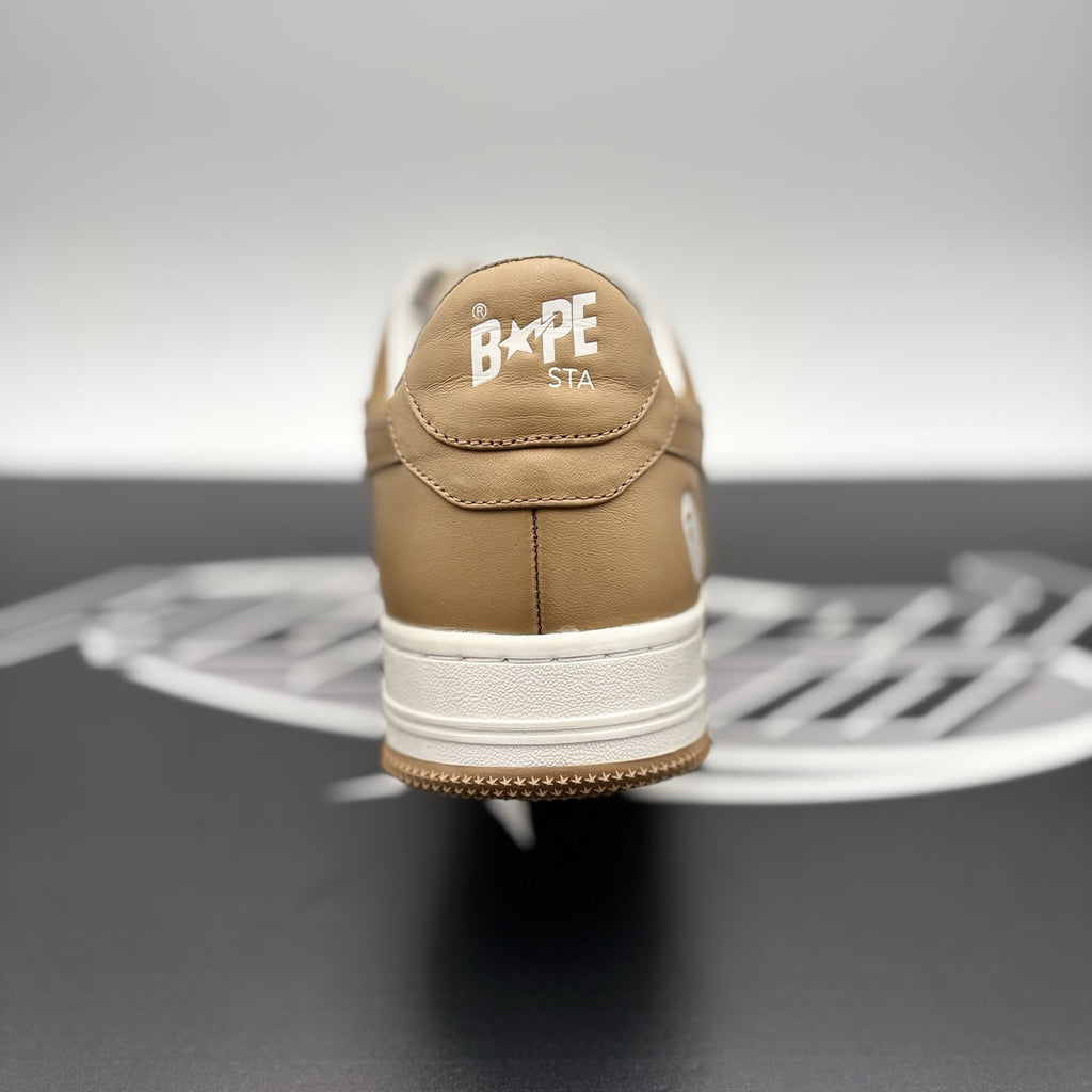 Size 10 - A Bathing Ape Bape Sta ' White Beige ' | GREAT CONDITION!
