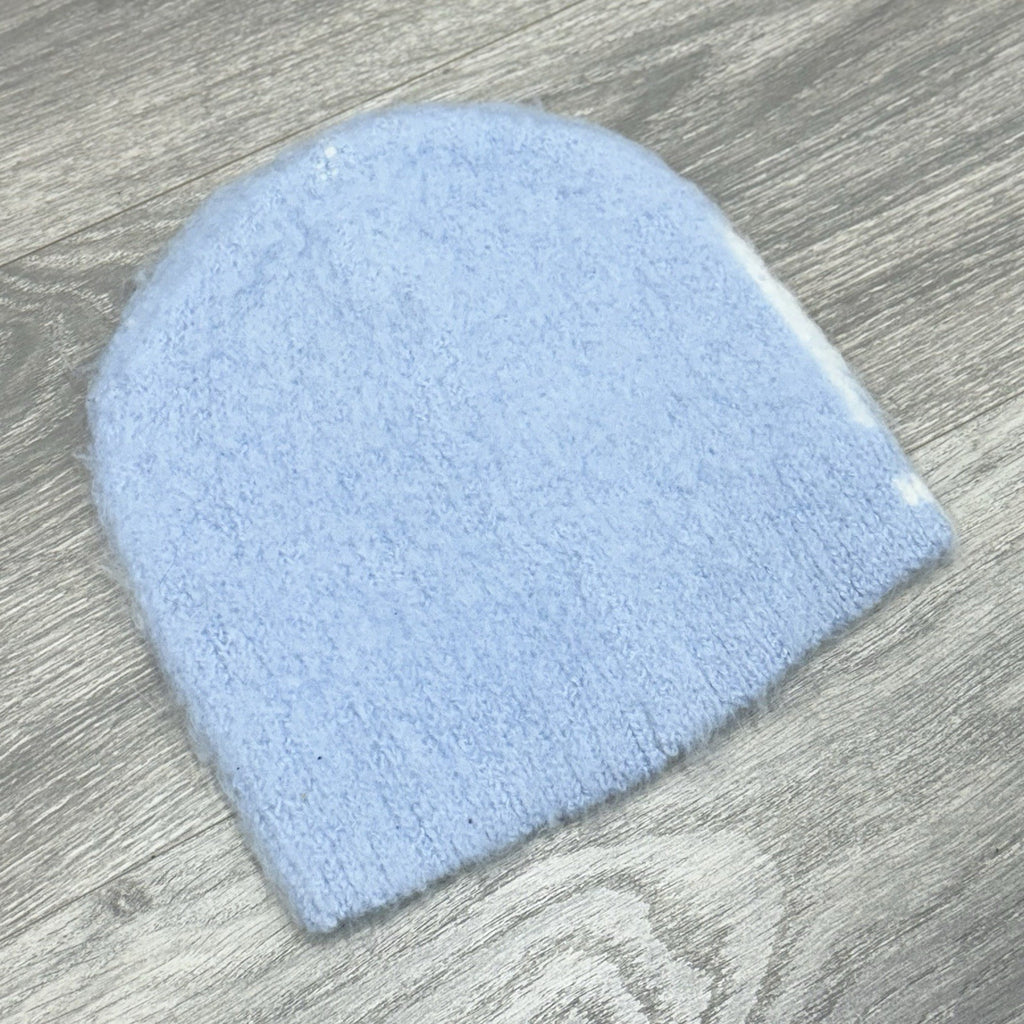 Thats An Awful Lot Of Cough Syrup Mohair Beanie ' Light Blue ' | NEW!