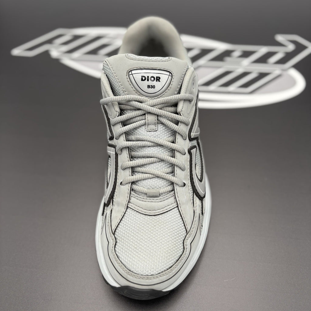 Size 43 (10 US) - Dior B30 Reflective Sneaker ' Gray ' | GREAT CONDITION!