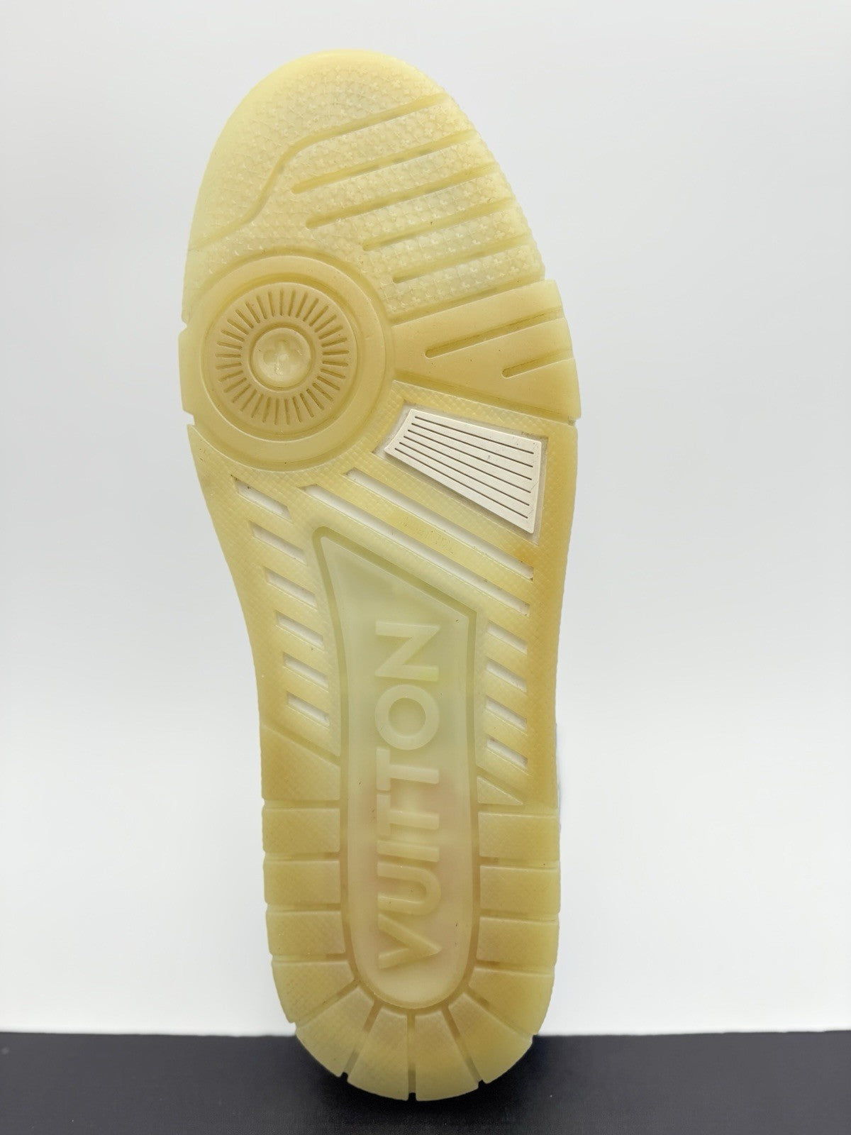 Size 8.5 LV (9.5-10 US) Louis Vuitton Denim Mid Trainer ' Blue ' | SUPER CLEAN!