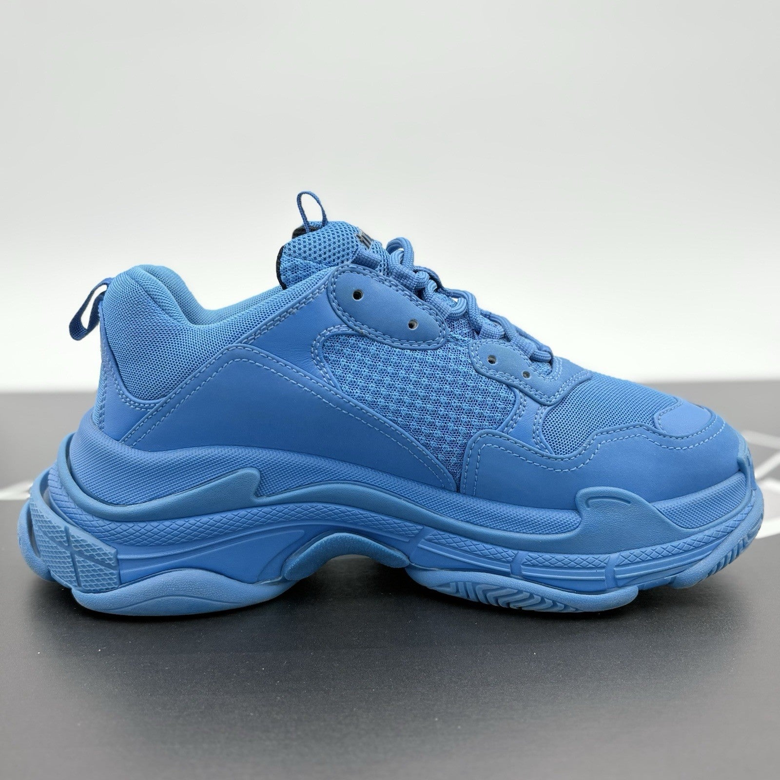 Size 42 (9 US) - Balenciaga Triple S Sneaker ' Blue ' | GREAT CONDITION!