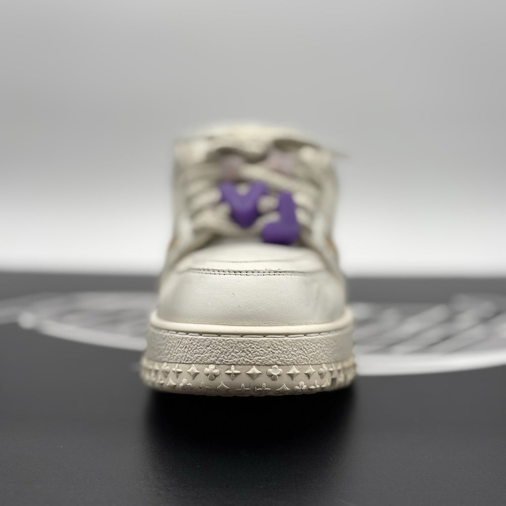 Size 9 LV (10-10.5 US) - Louis Vuitton Maxi Trainer ' White '