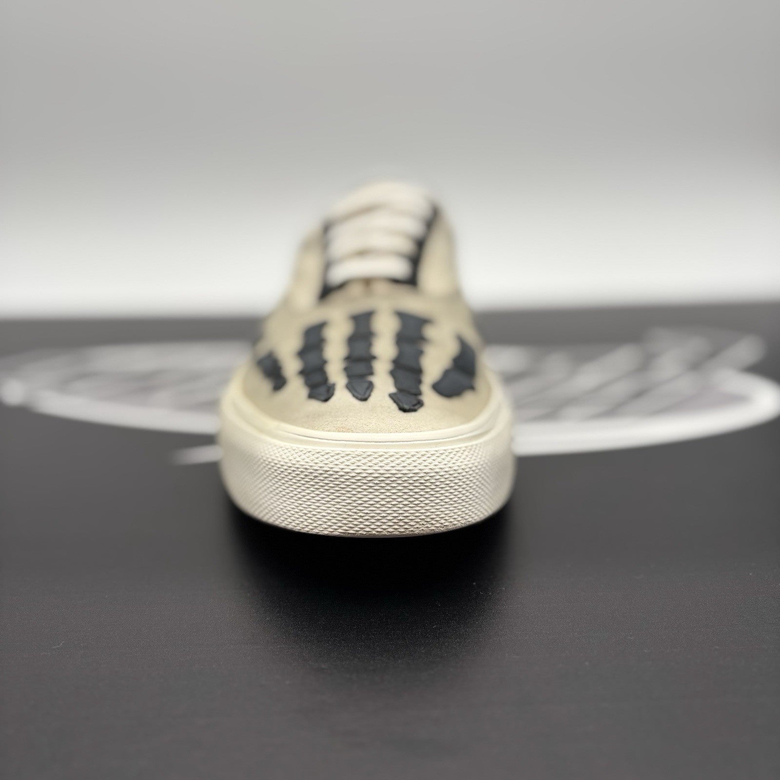 Size 42 (9 US) - Amiri Bone Slip On Skeleton Sneakers | GREAT CONDITION!
