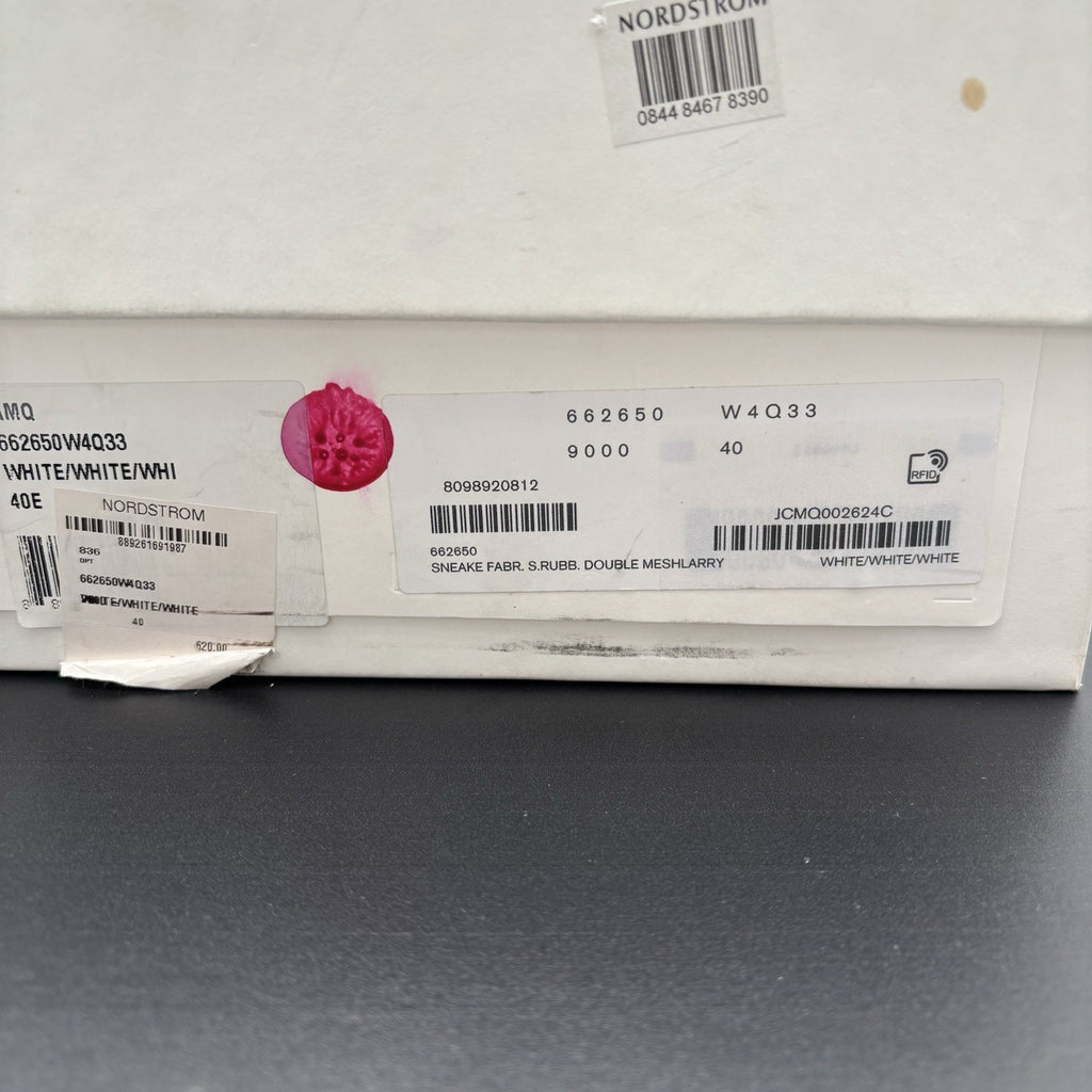 Size 40 (7 US) - Alexander McQueen ‘ White Transparent ‘ | EXCELLENT CONDITION!