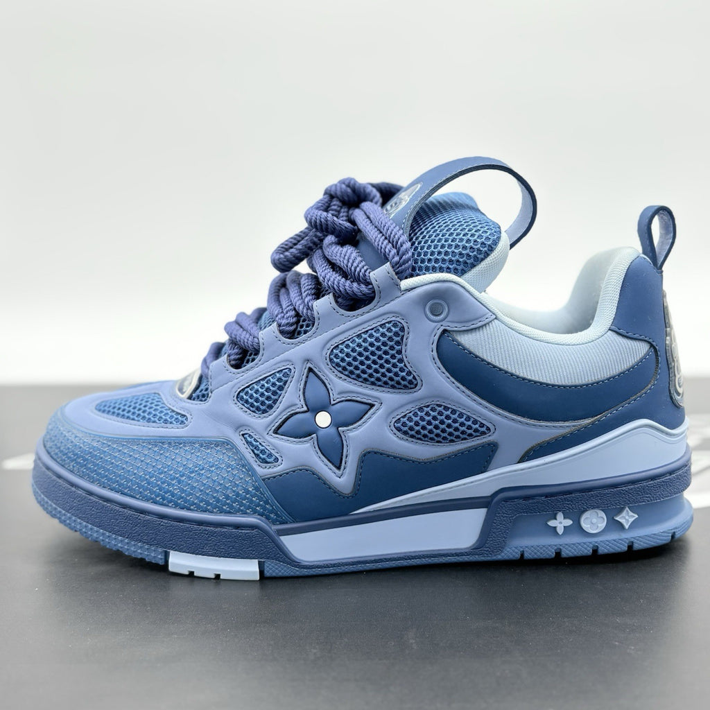 Size 9 LV (10-10.5 US) Louis Vuitton Skate ' Blue Light Blue ' | SUPER CLEAN!