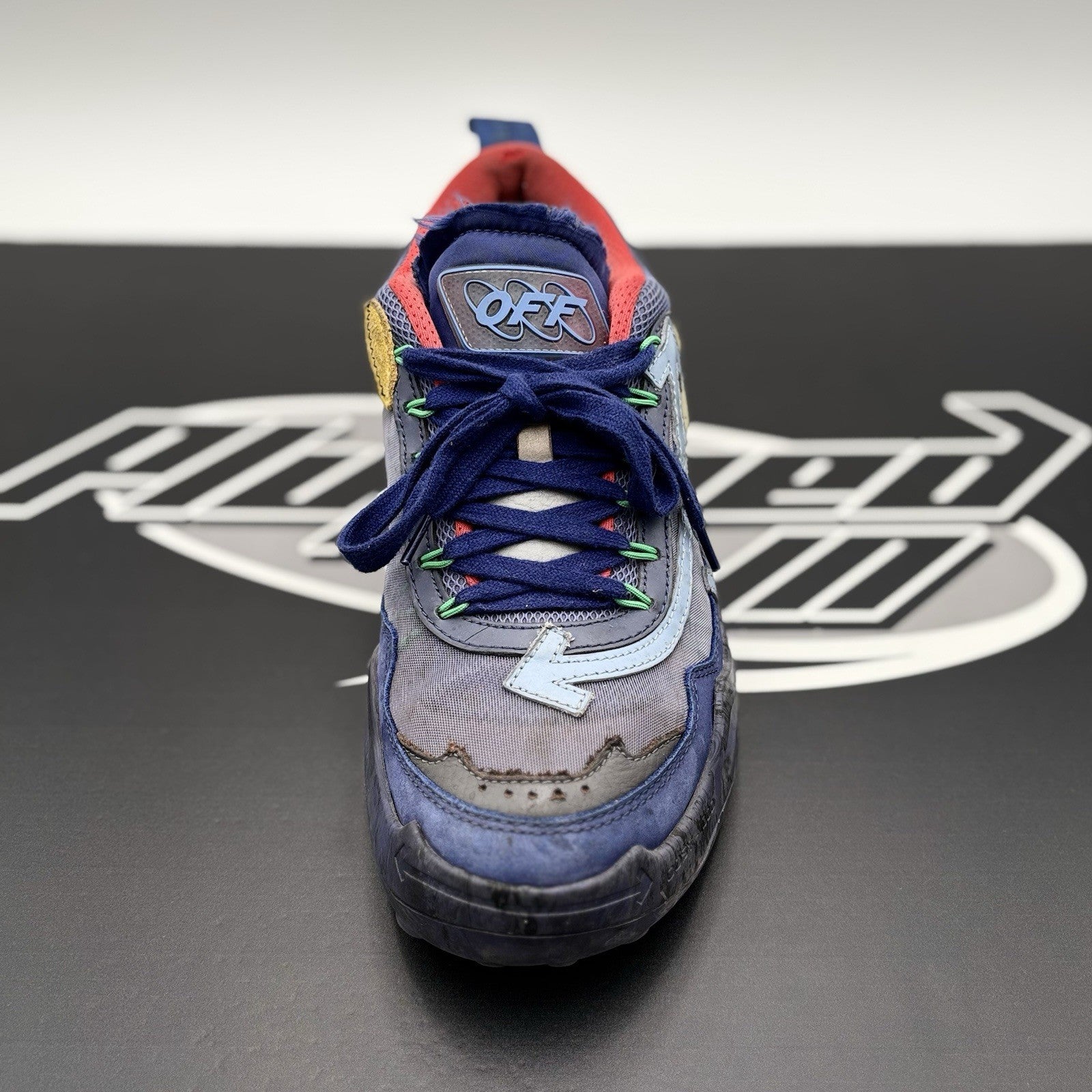Size 41 (8 US) Off-White ODSY-1000 ' Blue' | GOOD CONDITION!