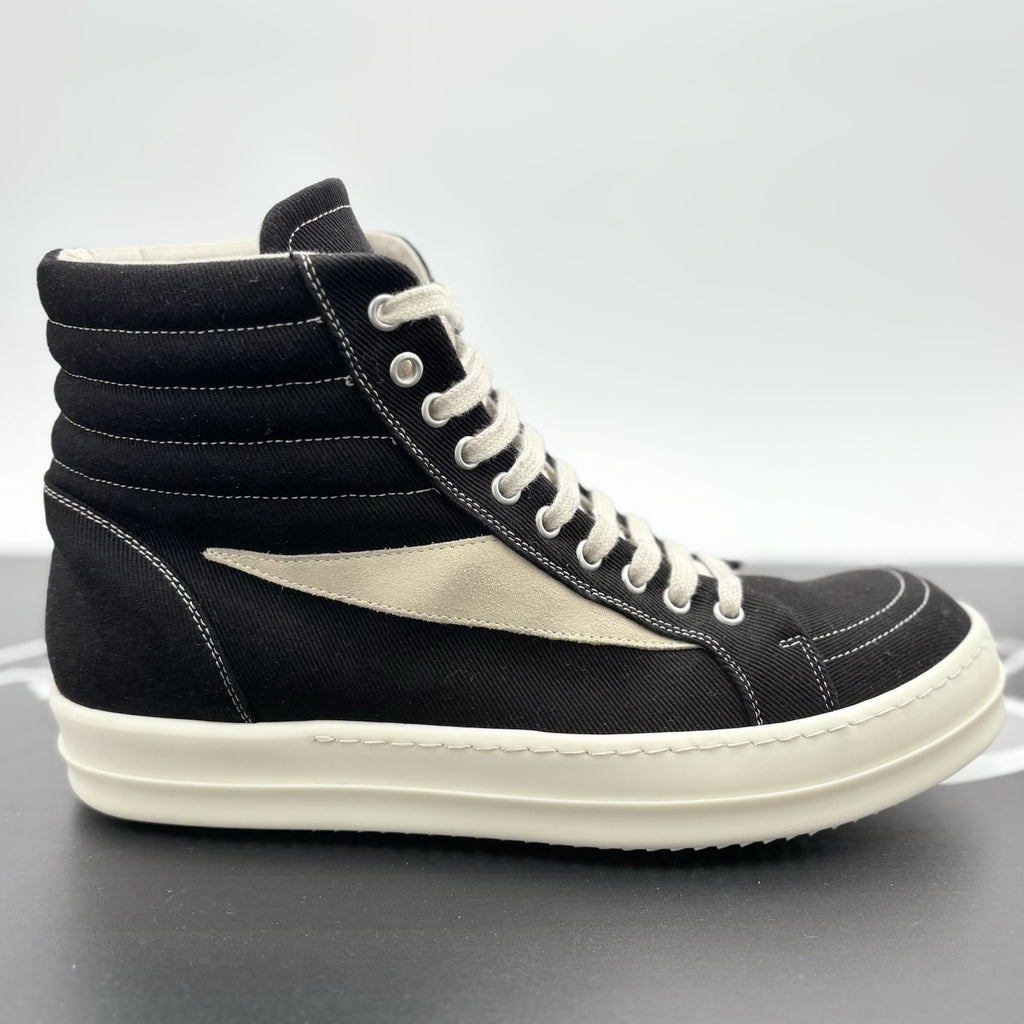 Size 43 (10 US) Rick Owens DRKSHDW Black Hollywood High Vintage | CLEAN!