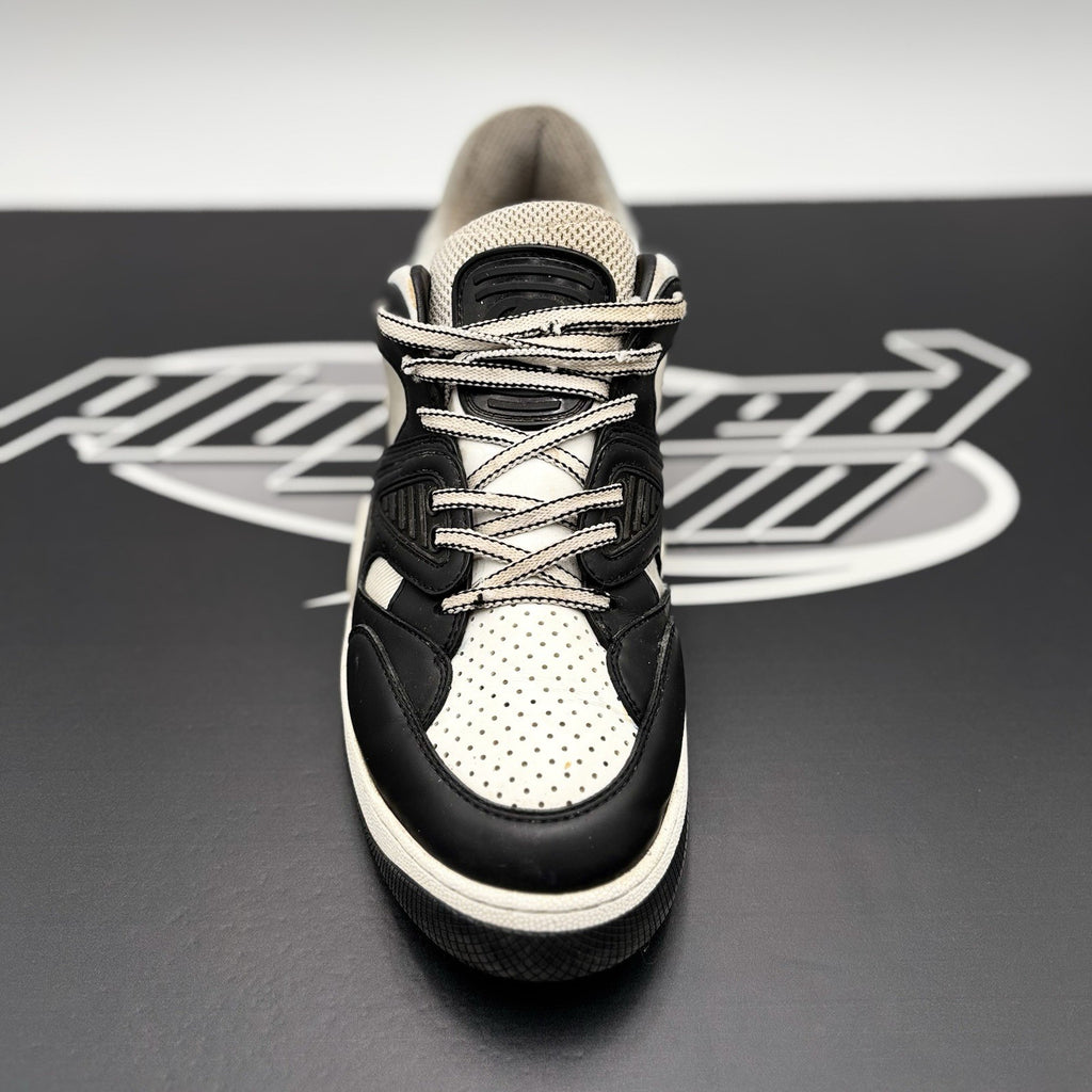 Size 10 G ( 10.5 US) - Gucci Basket ‘ White, Black ‘