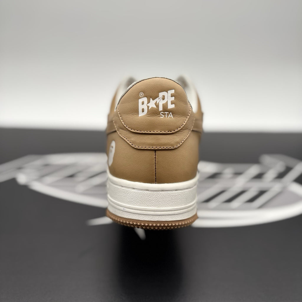 Size 10 - A Bathing Ape Bape Sta ' White Beige ' | GREAT CONDITION!