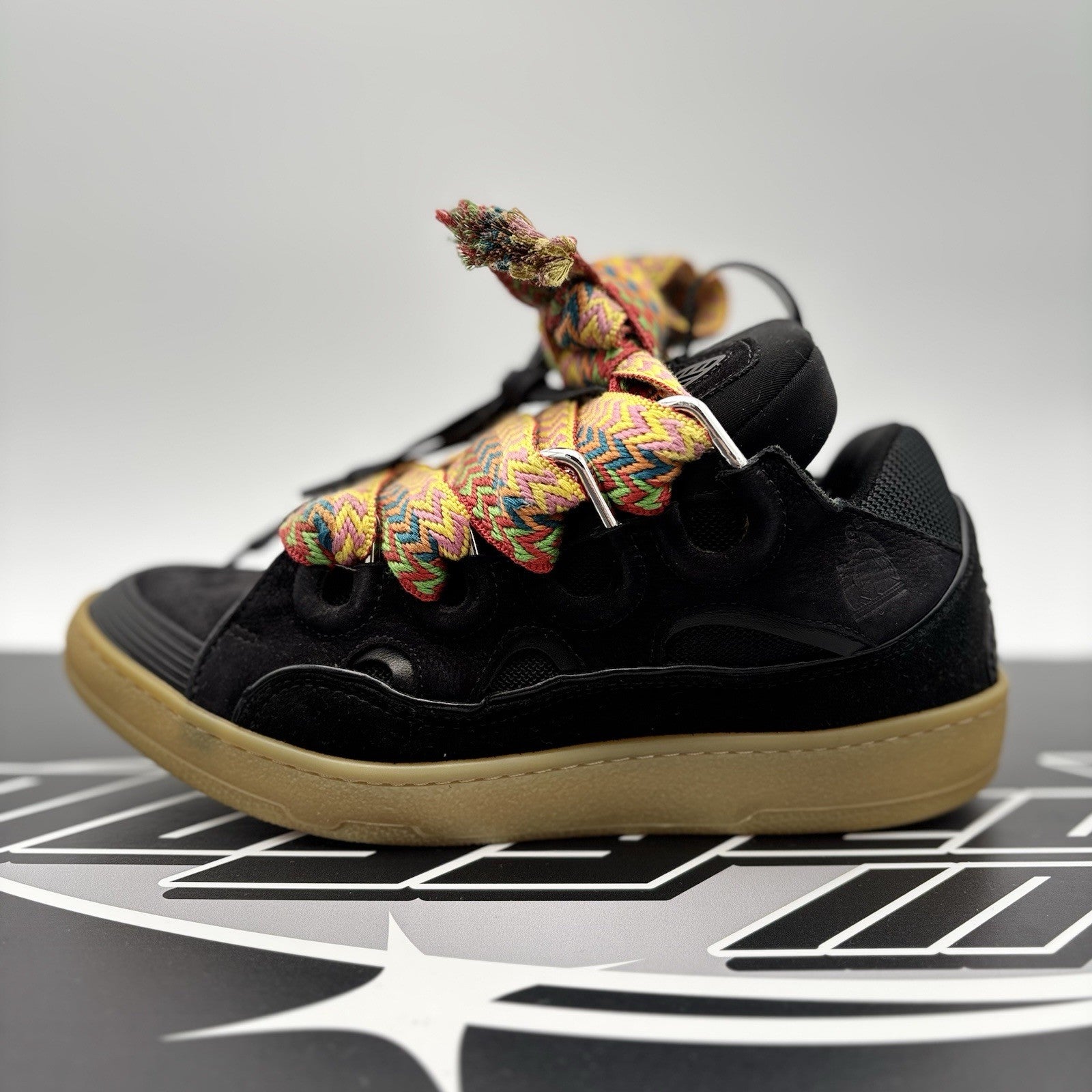 Size 42 (9 US) - Lanvin Curb Sneaker ' Black ' | GOOD CONDITION!