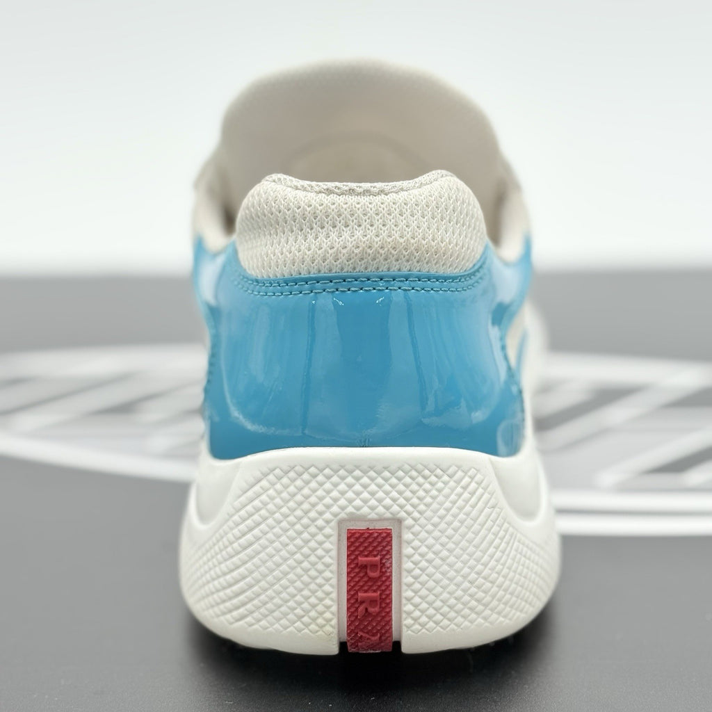 Size 8.5 UK (9.5 US) - Prada Americas Cup ' Light Blue White ' | GOOD COND!