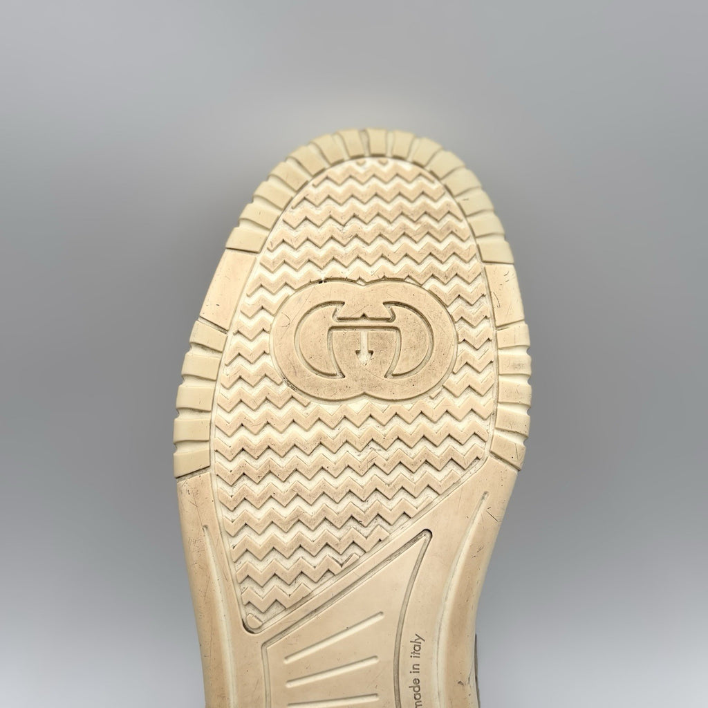 Size 11 G (12 US) - Gucci Re-Web Sneakers GG ‘ White, Beige ‘ | GOOD CONDITION!