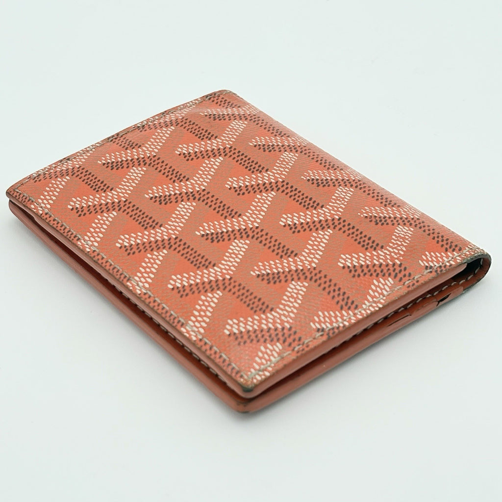 Goyard Saint Marc Card Holder Wallet ' Orange ' | 100% AUTHENTIC!