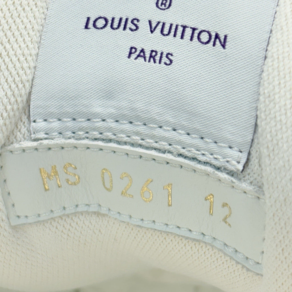 Size 12 LV (13-13.5 US) Louis Vuitton Strap Trainer ' Purple ' | SUPER CLEAN!