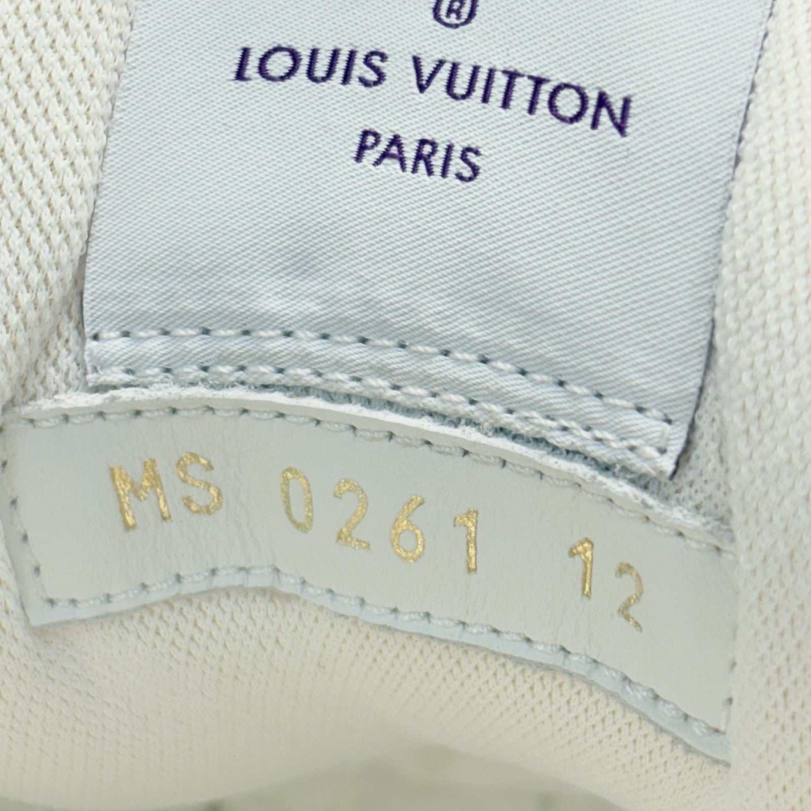 Size 12 LV (13-13.5 US) Louis Vuitton Strap Trainer ' Purple ' | SUPER CLEAN!