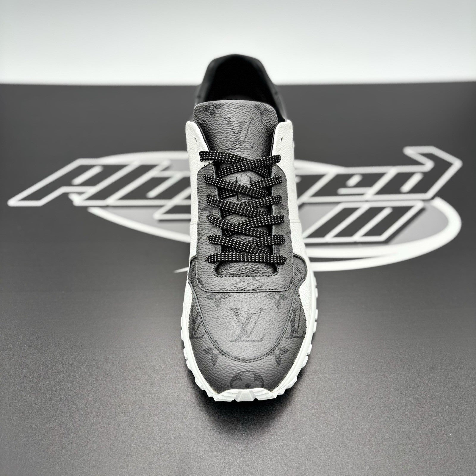 Size 8.5 LV (9.5-10 US) Louis Vuitton Run Away  ' Grey Tri-Color ' | EXCELLENT!