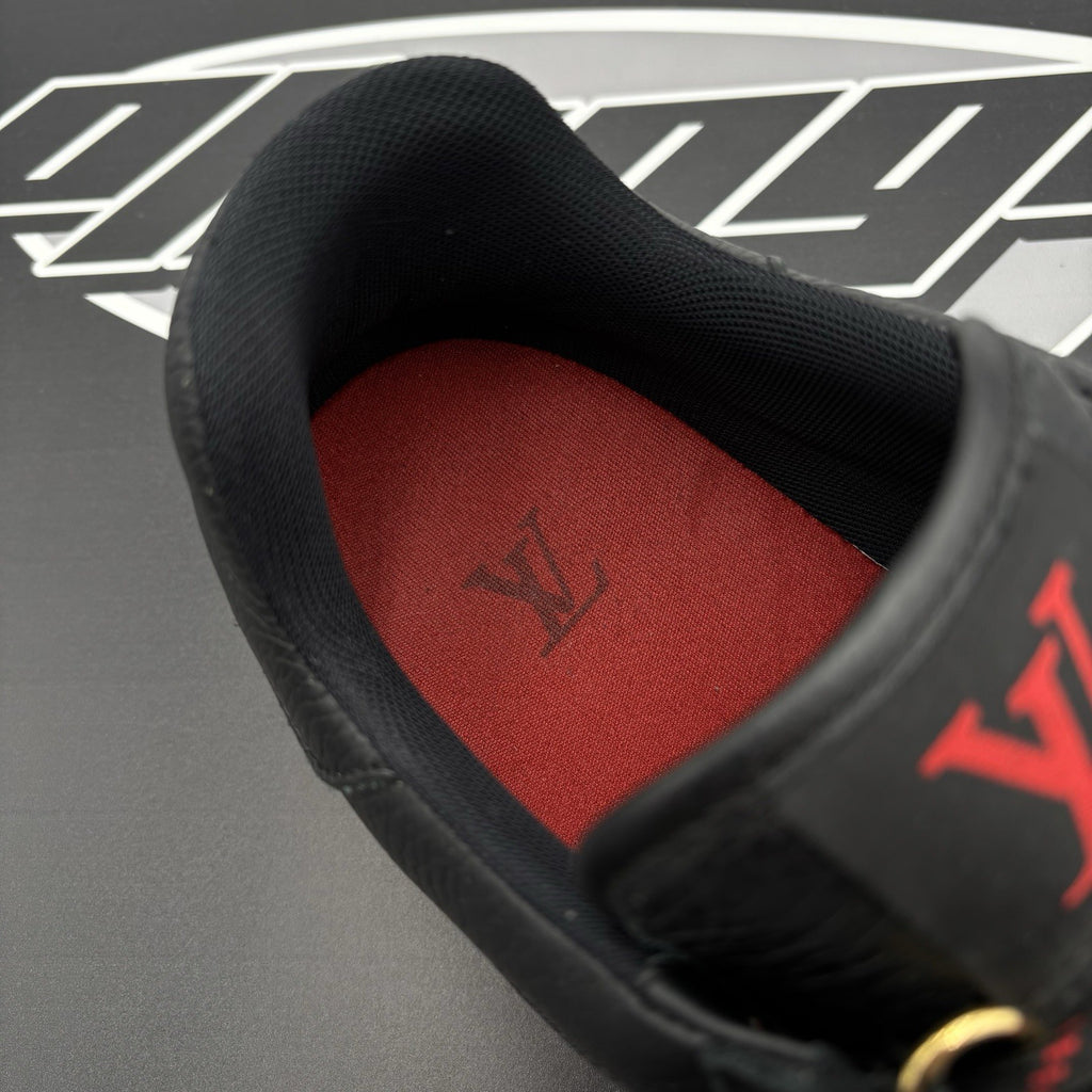 Size 9 LV (10-10.5 US) - Louis Vuitton Hardware Calfskin Trainer ‘ Black, Gold ‘