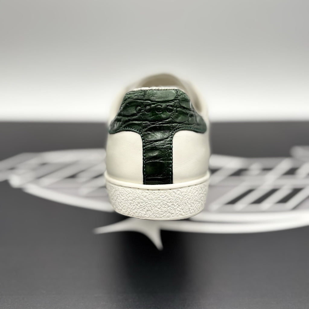 Size 9 G ( 10 US) - Gucci Ace Web  ' White, Red, Green ' | GOOD CONDITION!