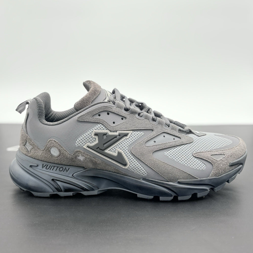 Size 12 LV (13-13:5 US) Louis Vuitton Tactic Runner ' Grey ' | SUPER CLEAN!