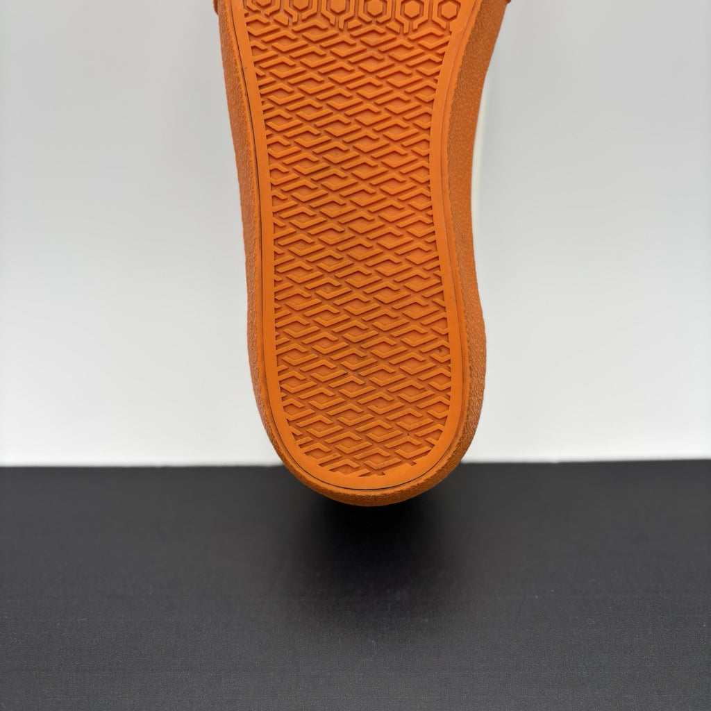 Size 41 EU (8 US) - Burberry Low Sneaker ' Orange, White ' | SUPER CLEAN!