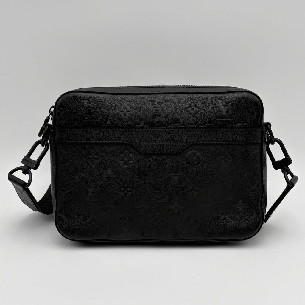 Louis Vuitton Messenger Bag Monogram Shadow ' Black ' | SUPER CLEAN!