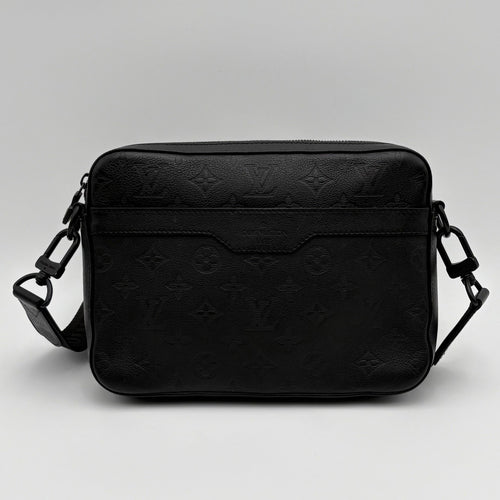 Louis Vuitton Messenger Bag Monogram Shadow ' Black ' | SUPER CLEAN!