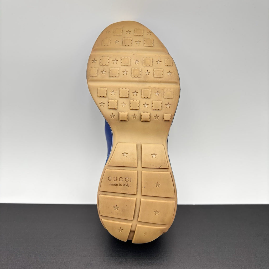 Size 8 G (8.5 US) - Gucci Rhyton MLB Edition ' New York Yankees Blue '
