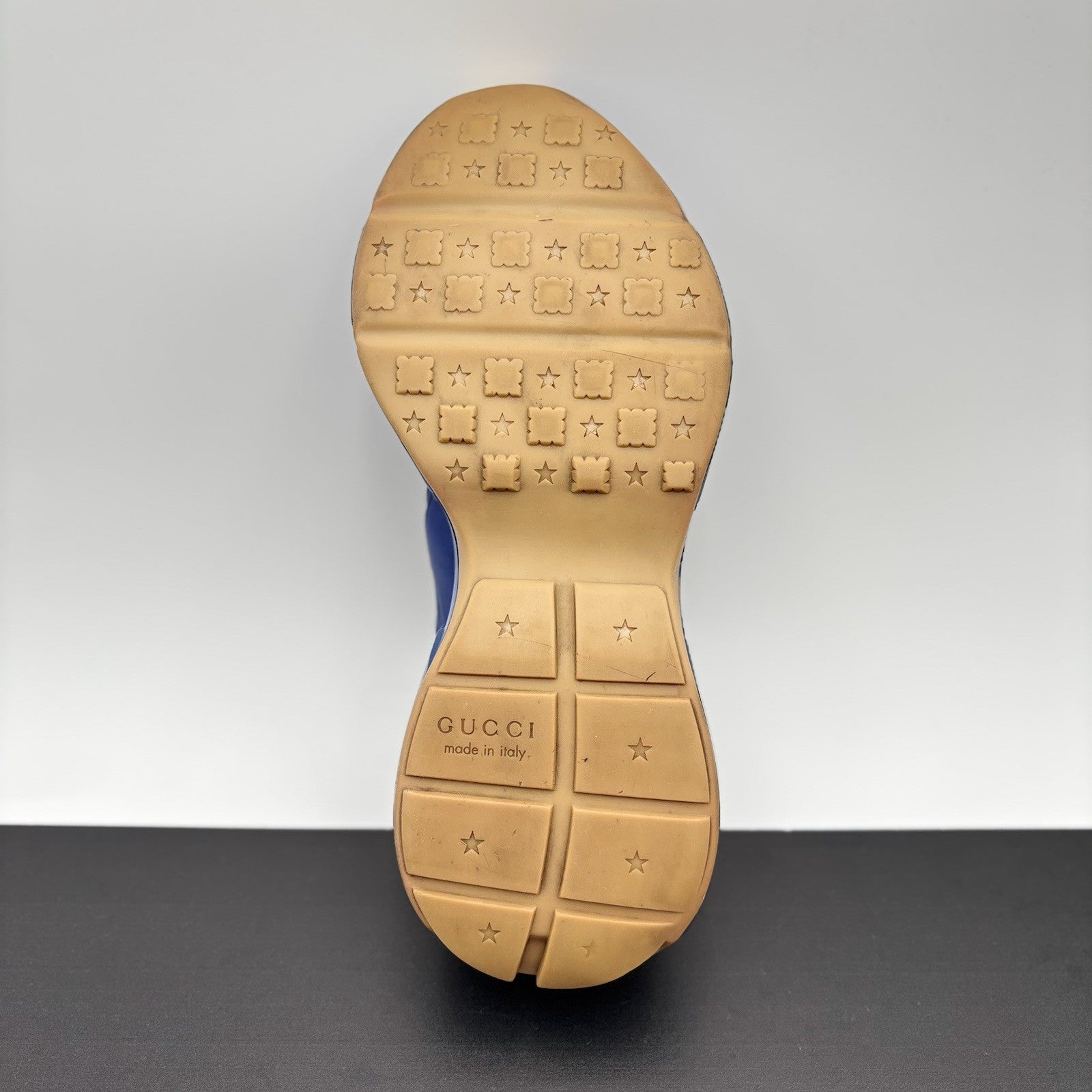 Size 8 G (8.5 US) - Gucci Rhyton MLB Edition ' New York Yankees Blue '