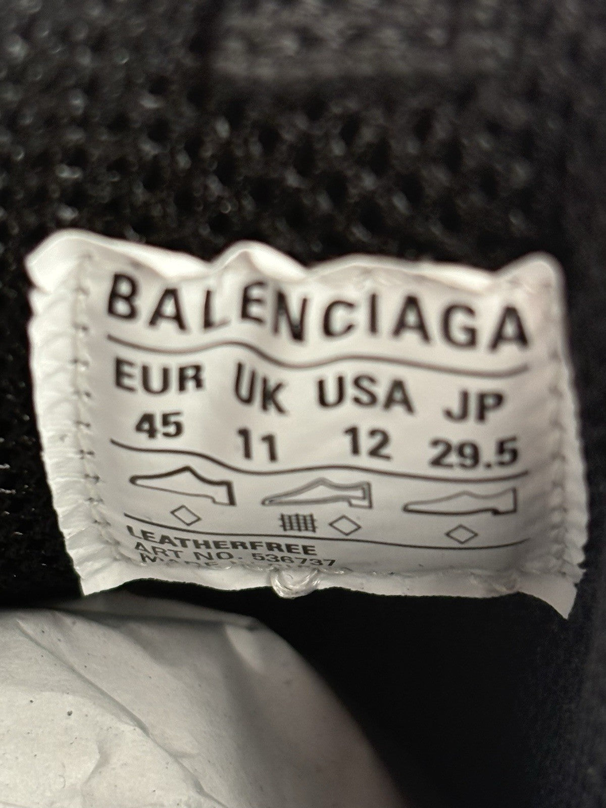 Size 45 (12 US) - Balenciaga Triple S ' All Over Logo ' | BRAND NEW!