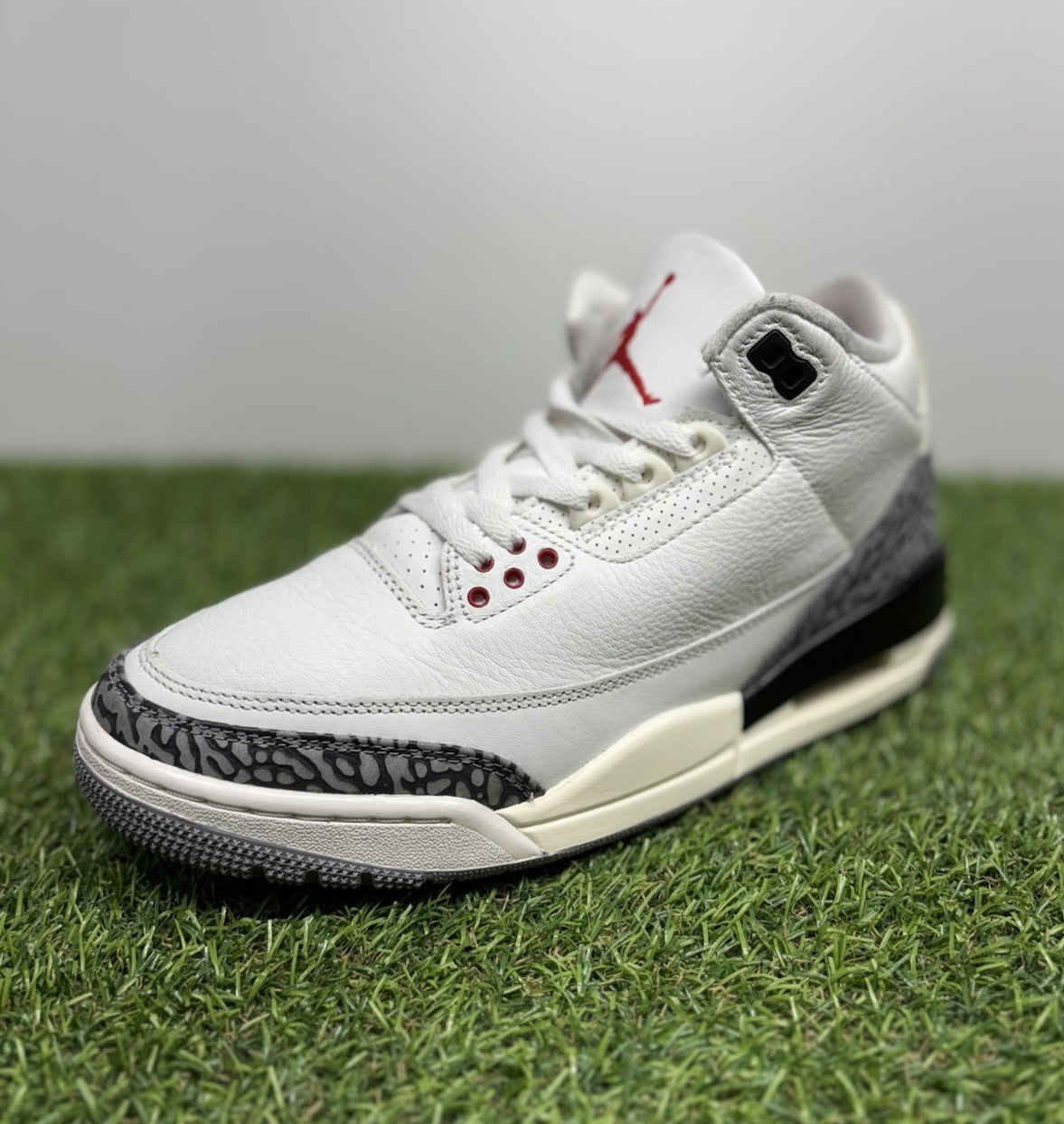 Size 8 - Air Jordan 3 Retro Mid ' White Cement Reimagined ' | SUPER CLEAN!