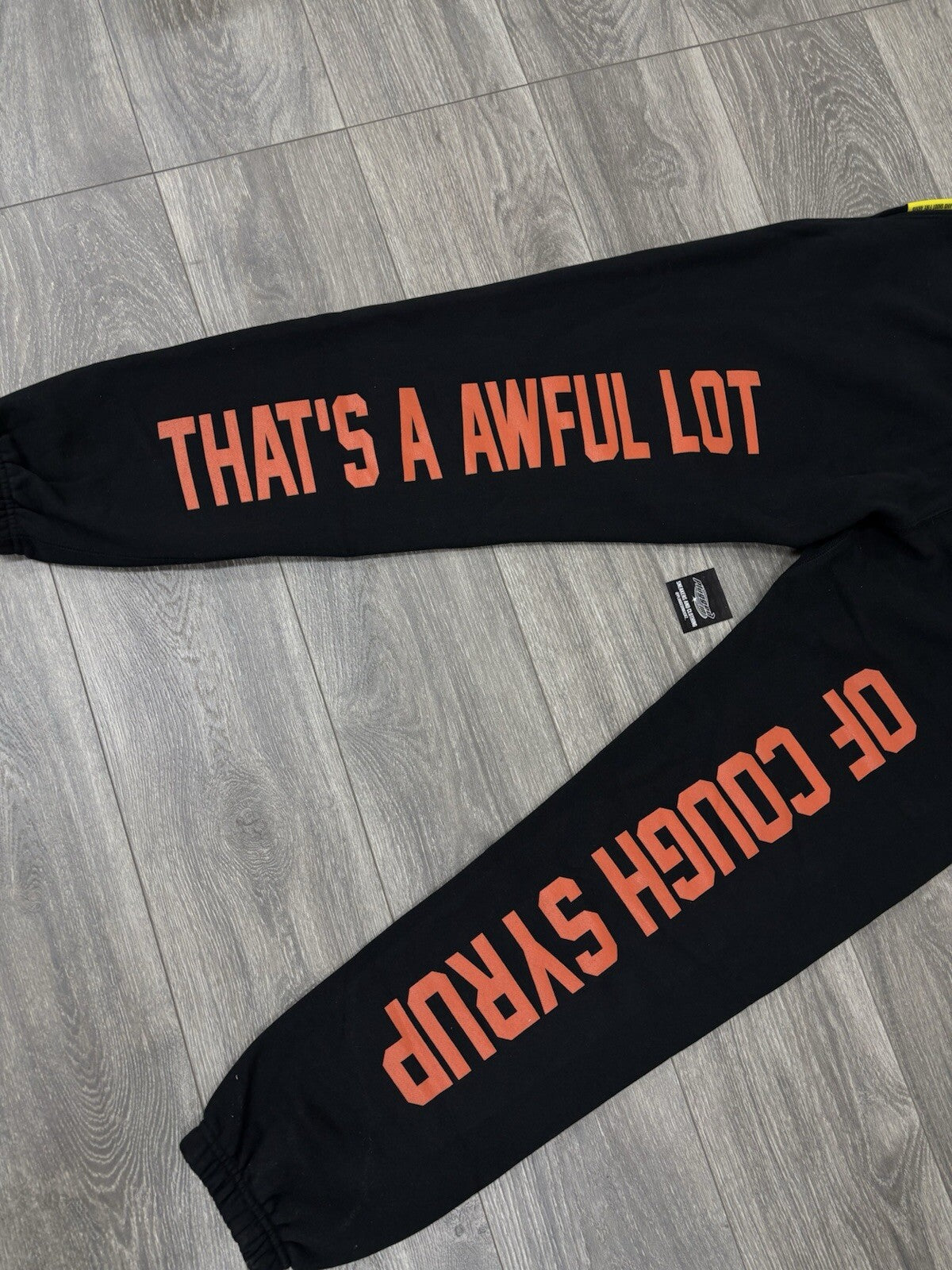 Size XL - That's A Awful Lot Of Cough Syrup Sweats  ‘ Boyz Club ‘ | NEW!