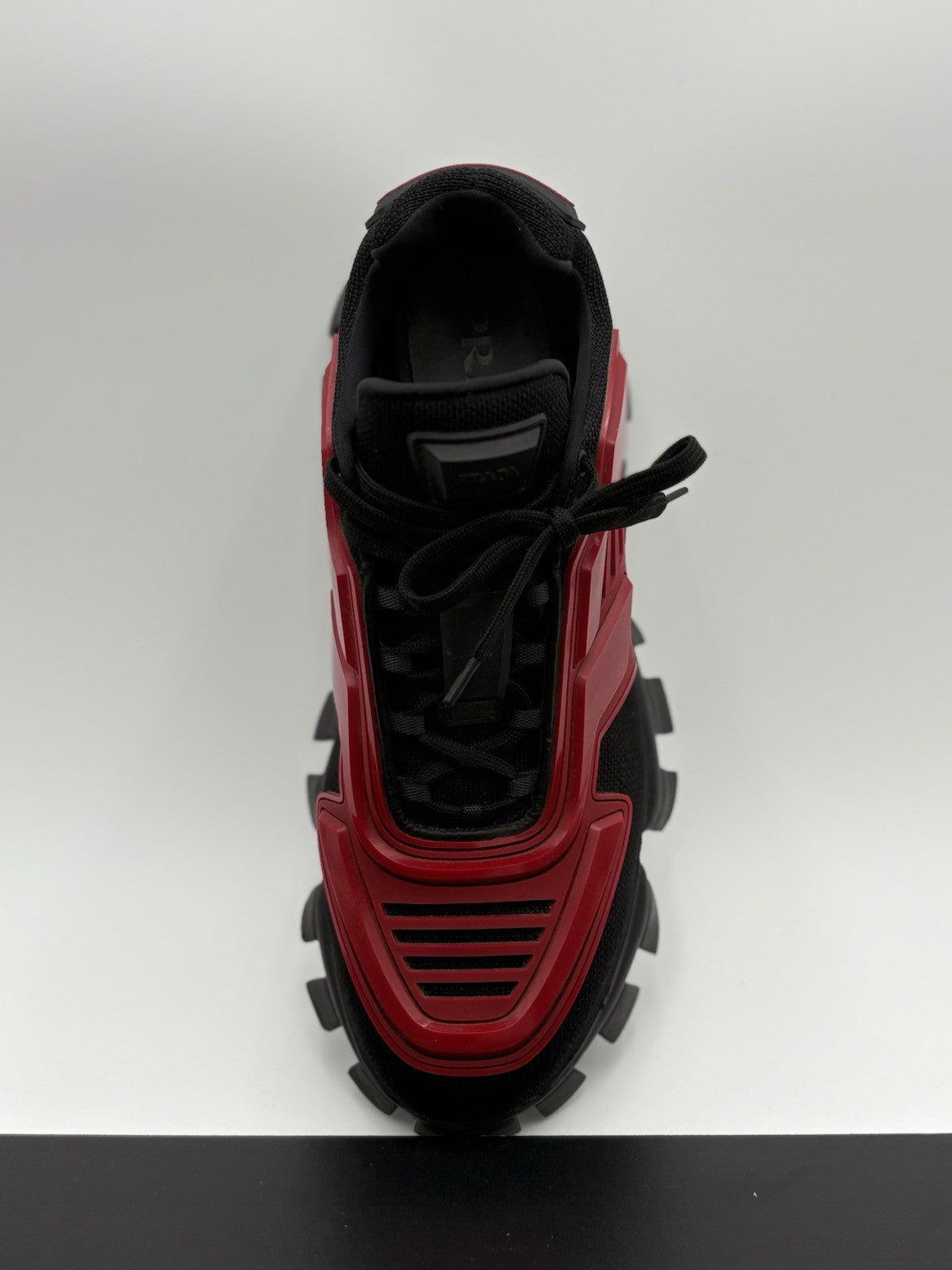 Size 9 UK (10 US) - Prada Cloudbust Thunder ' Red Black ' | GREAT CONDITION!