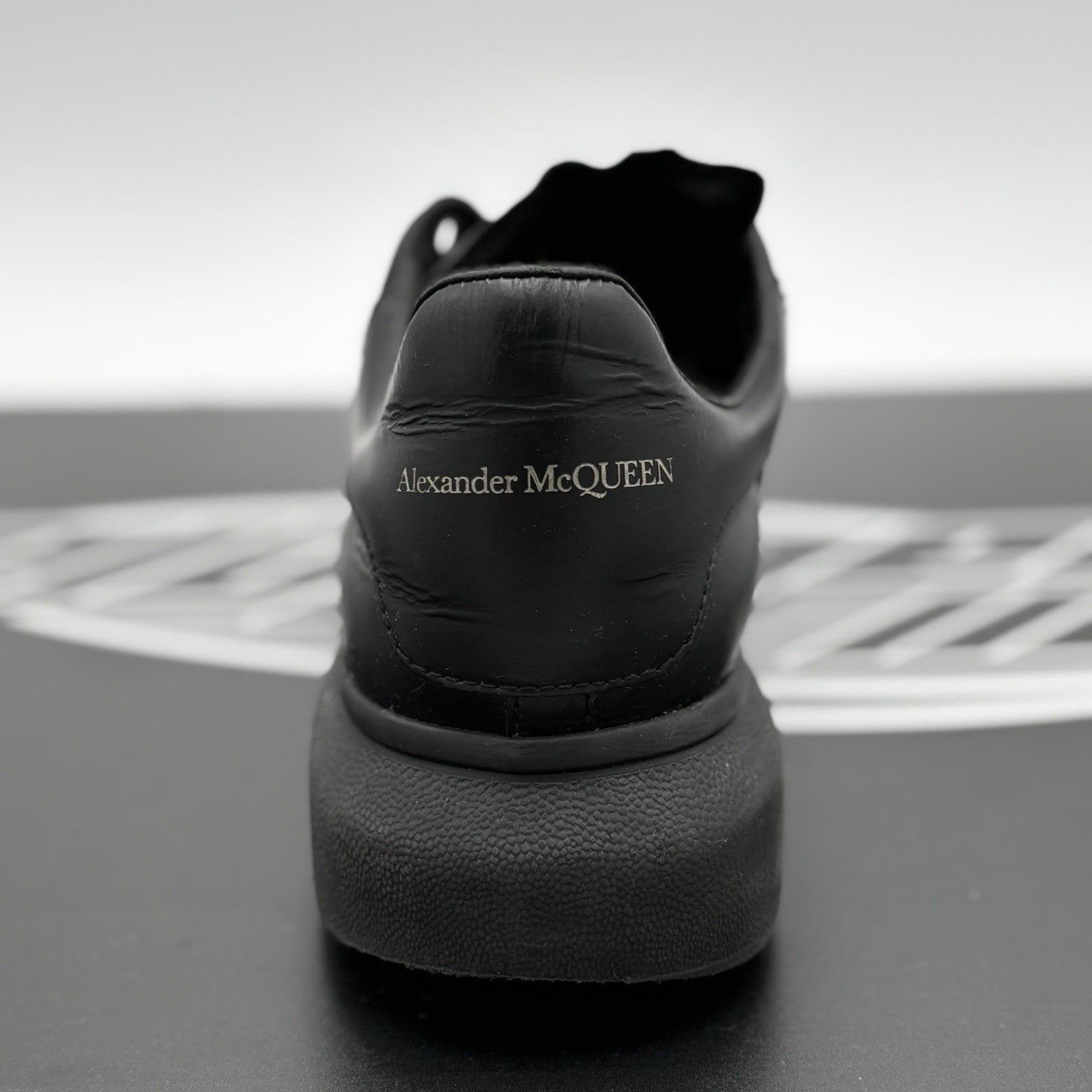 Size 41 (8 US) - Alexander McQueen Oversized ' Black '