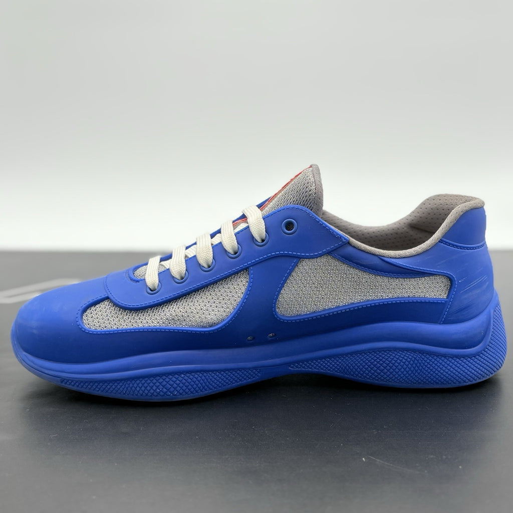 Size 44 (11 US) - Prada America's Cup Soft Rubber ' Blue ' | GREAT CONDITION!