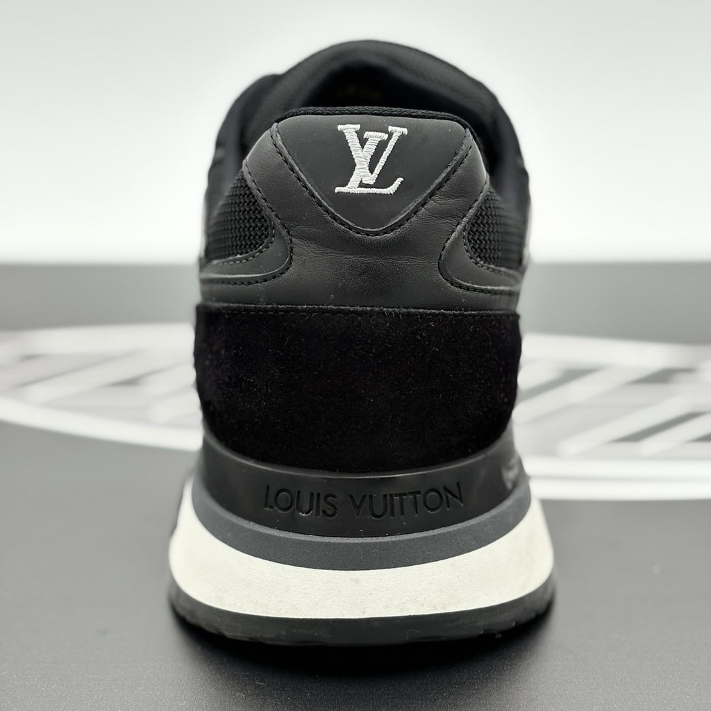 Size 8 LV (9-9.5 US) Louis Vuitton Run Away Low ' Black ' | EXCELLENT CONDITION!