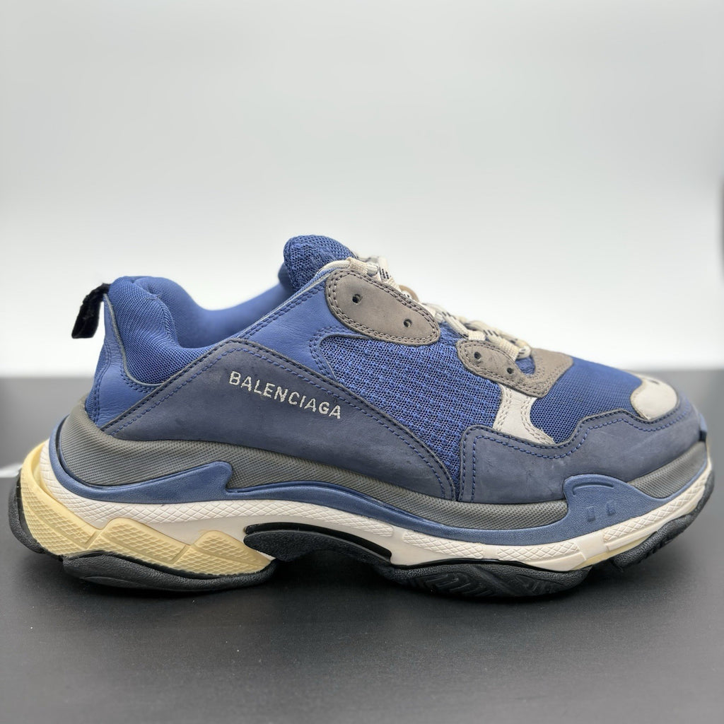 Size 47 (14 US) - Balenciaga Triple S ' Cool Blue Grey '
