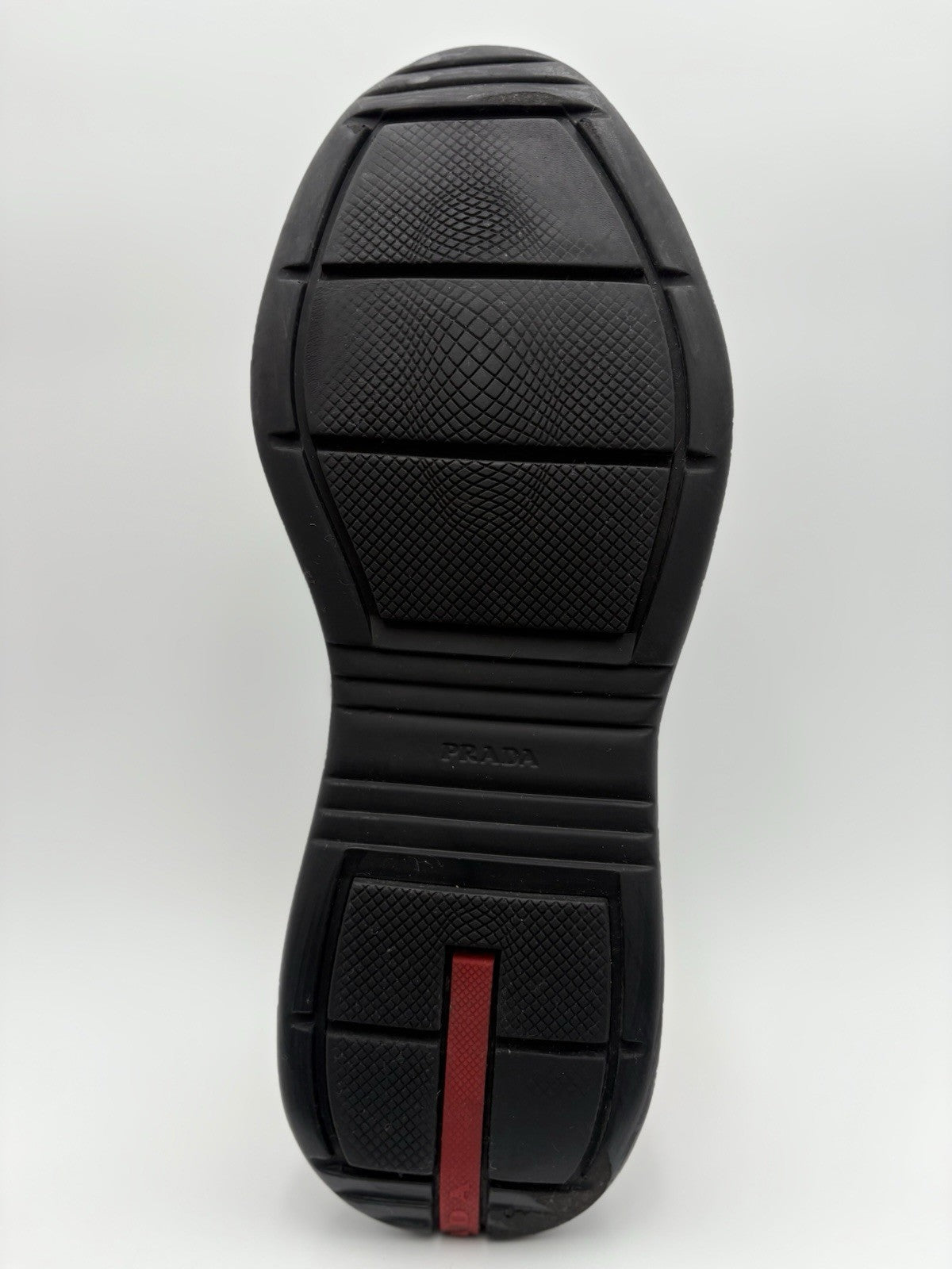 Size 9.5 UK (10.5 US) Prada Americas Cup ' Navy Red ' | GOOD CONDITION!