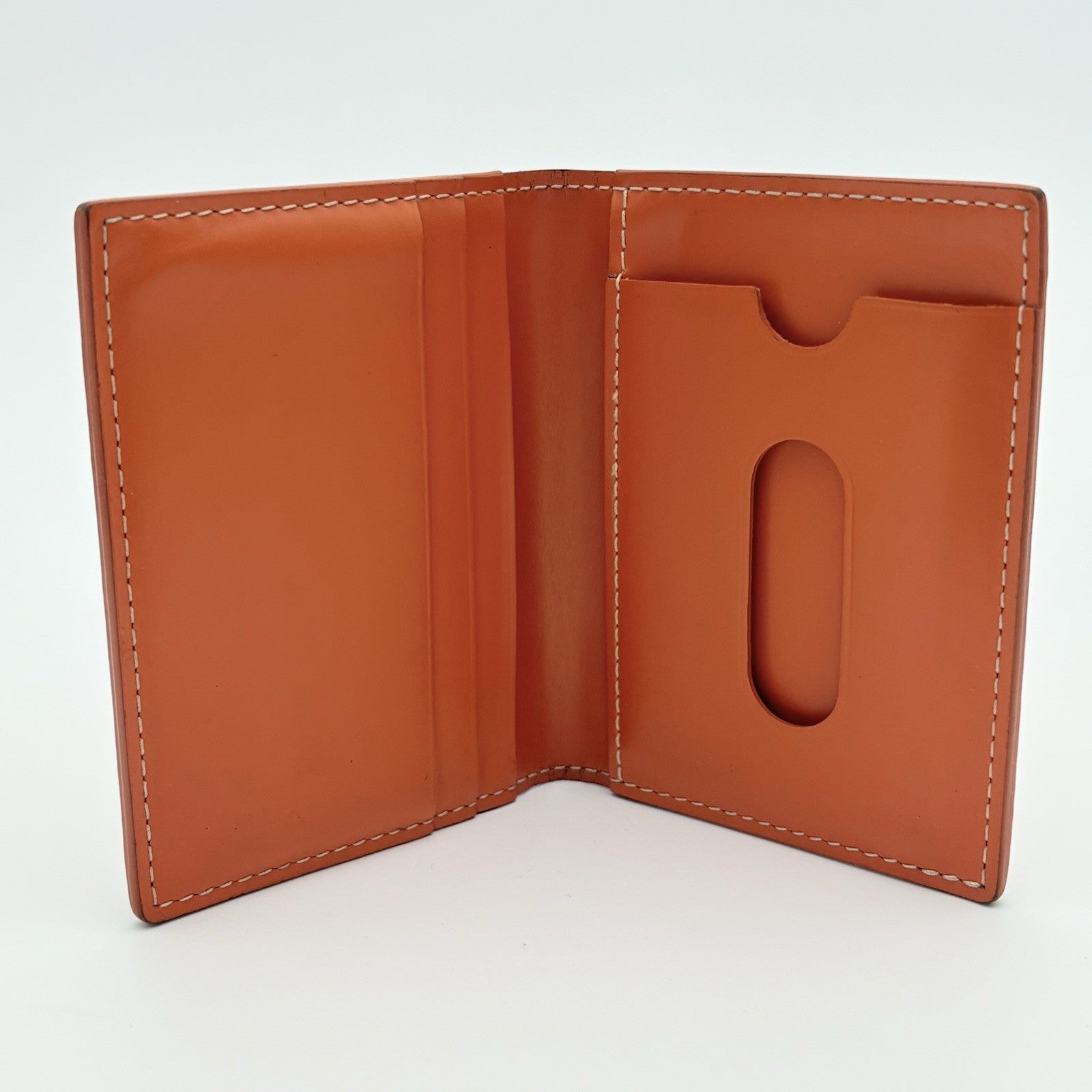 Goyard Saint Marc Card Holder Wallet ' Orange ' | 100% AUTHENTIC!