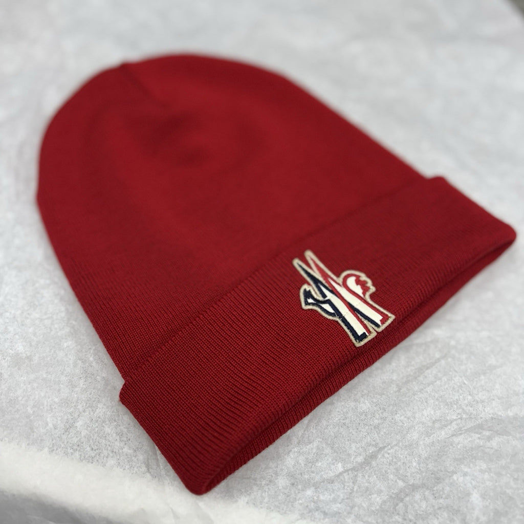 Moncler Grenoble Wool Beanie ' Red ' | SUPER CLEAN!