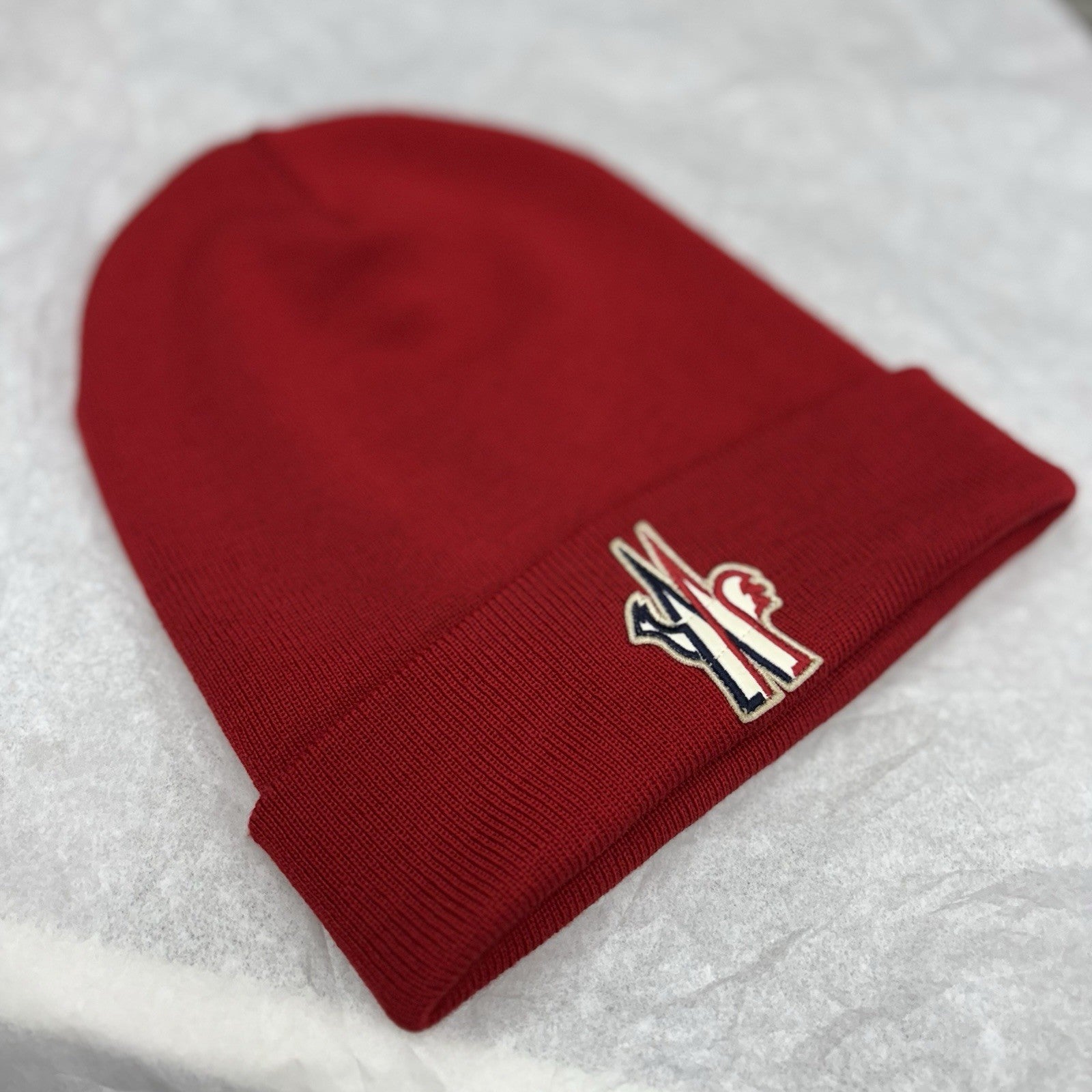Moncler Grenoble Wool Beanie ' Red ' | SUPER CLEAN!