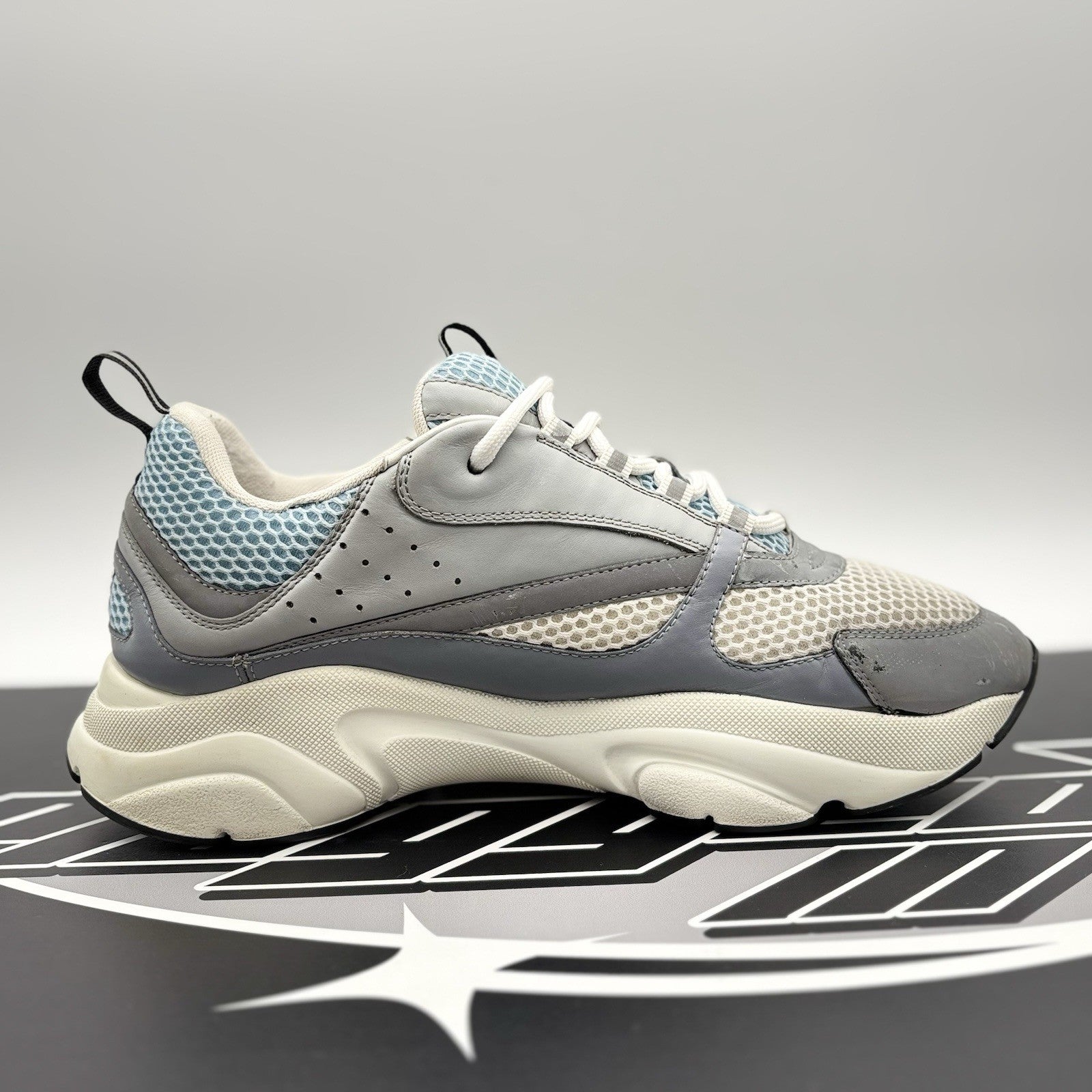 Size 44 (11 US) - Dior B22 Sneaker ' Grey Blue '