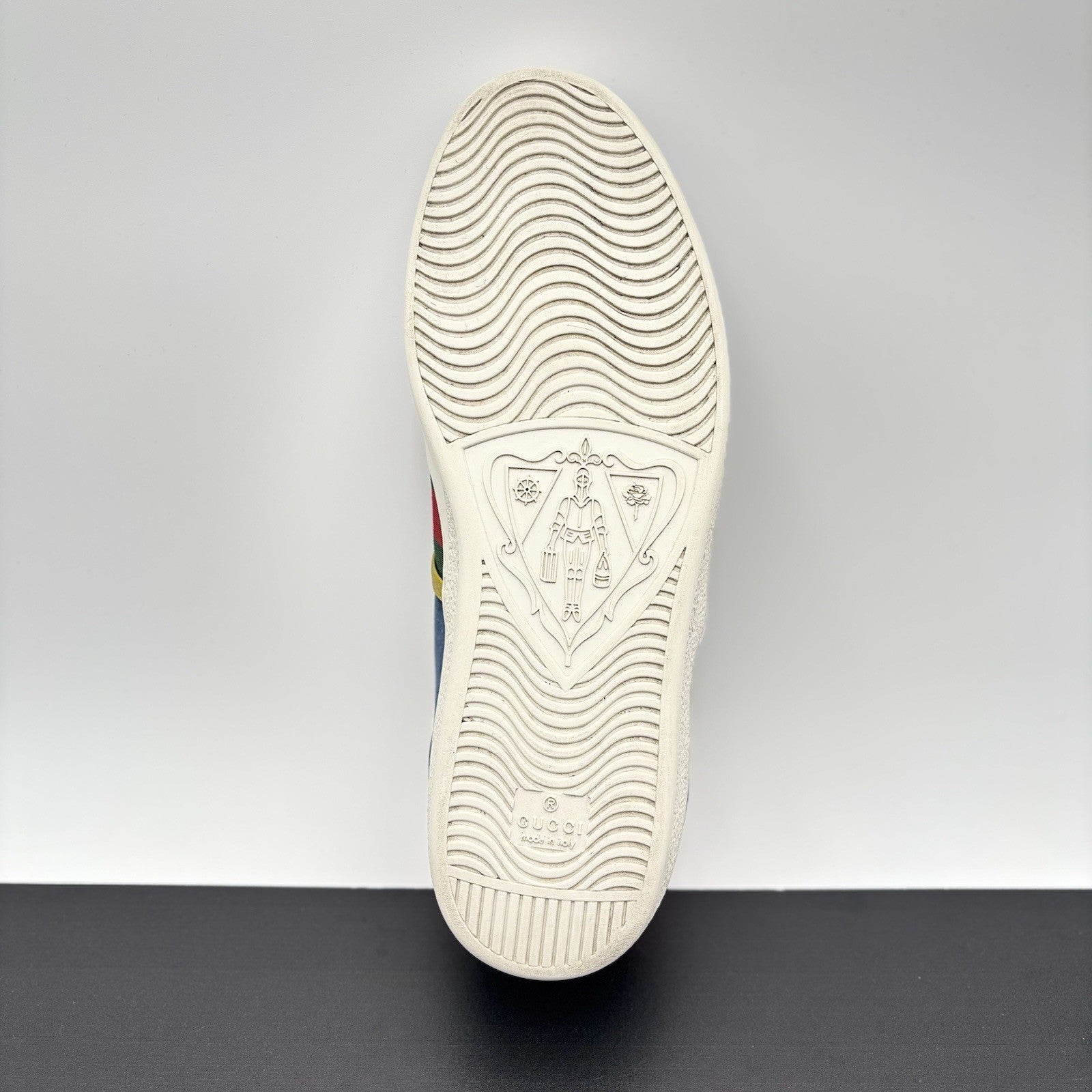 Size 9 G (9.5 US) - Gucci Ace ‘ Velvet Blue ‘ | GOOD CONDITION!