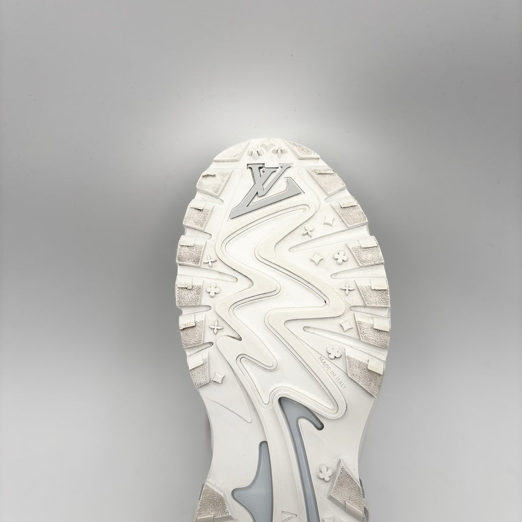 Size 7 LV (8-8.5 US) Louis Vuitton LV Runner Tactic ' White ' | GREAT!