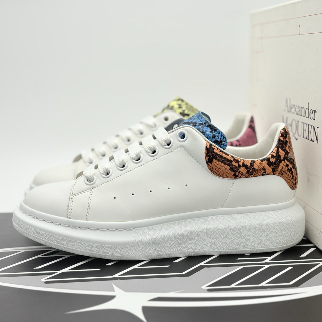 Size 41 (8 US) Alexander McQueen ' White Multi Snake Print ' | SUPER CLEAN!